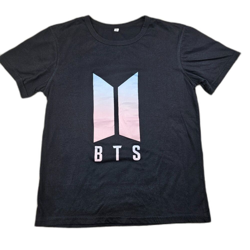 BTS Love Yourself 2017 Tour Merch Tee Black K-Pop Graphic Shirt S - Picture 2 of 8